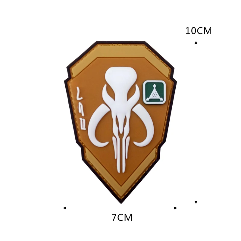 Power DTOM лягушка тиран ПВХ-патч искусственная Военная декоративная швейная