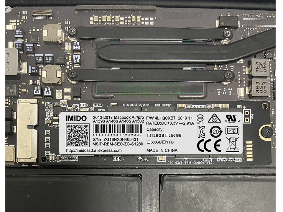 256 ГБ 512 SSD для 2014 2015 2017 Macbook Air A1465 A1466 Pro Retina A1502 A1398 1 ТБ Гб жесткий диск твердотельный
