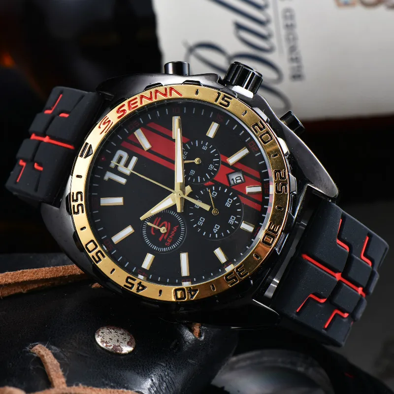

2021 New New Casual Fashion Business Men Watch Brand Luxury Guy Unique Creative Popular Rubber strap Quartz Wristwatches