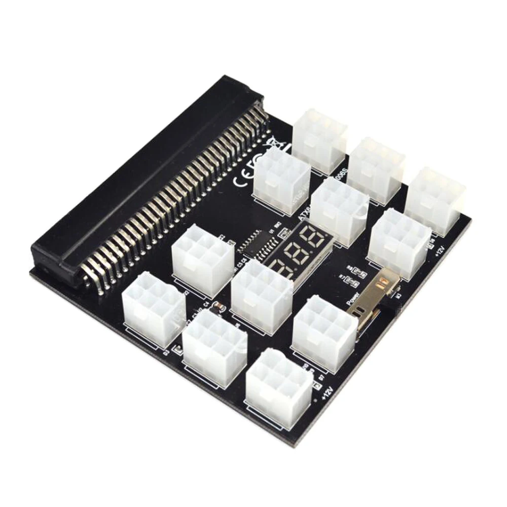 CHIPAL Power Module Breakout Board for HP 1200W 750W PSU Server Conversion with 17/12 50cm 6pin Connector Video Card | Компьютеры и