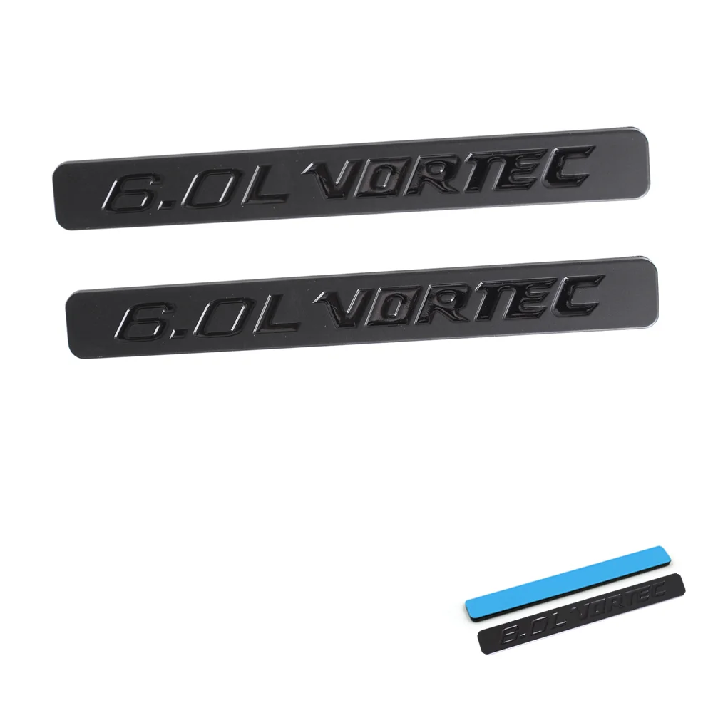 

2 шт., черная эмблема 1500 л VORTEC для Silverado 2500HD Sierra, автомобильные аксессуары, наклейки