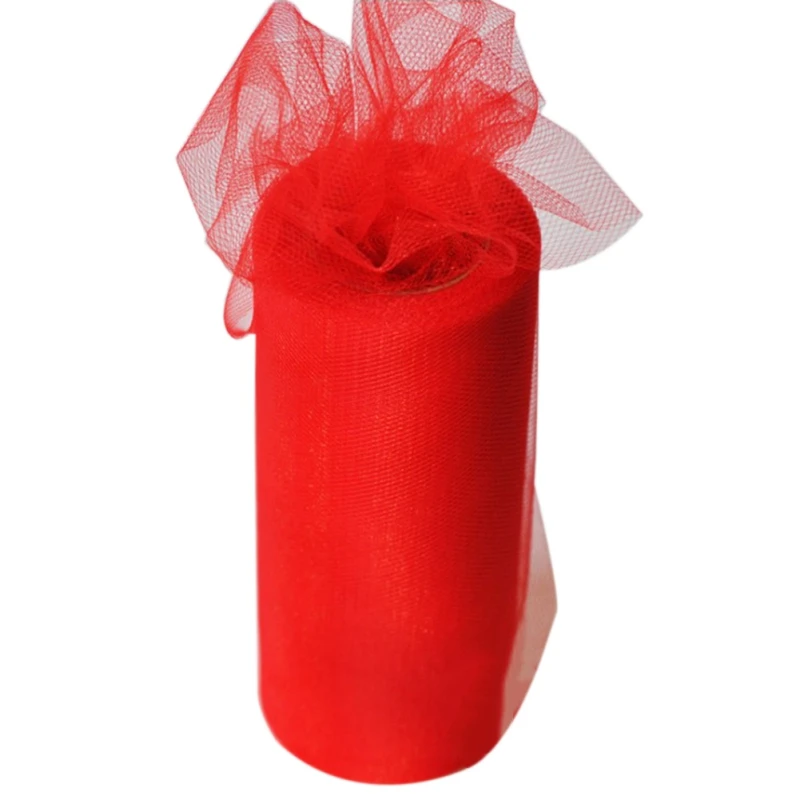 Изысканная фатиновая настольная юбка для прямоугольных столов эластичная пряжа