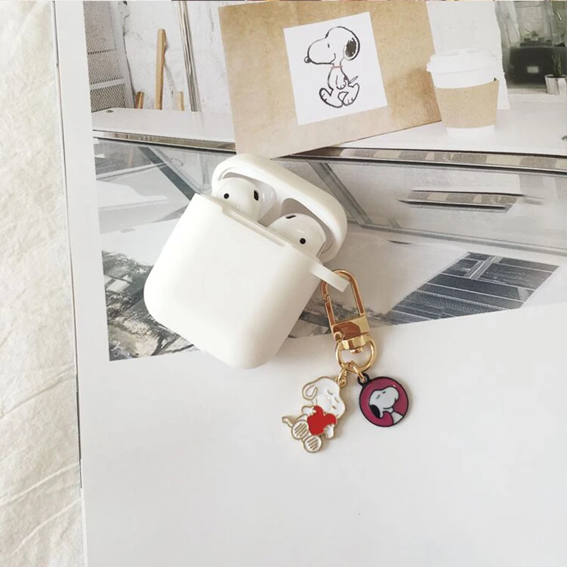 Милый силиконовый чехол с подвеской для Apple Airpods Pro Чехол Аксессуары для наушников Bluetooth защитный чехол