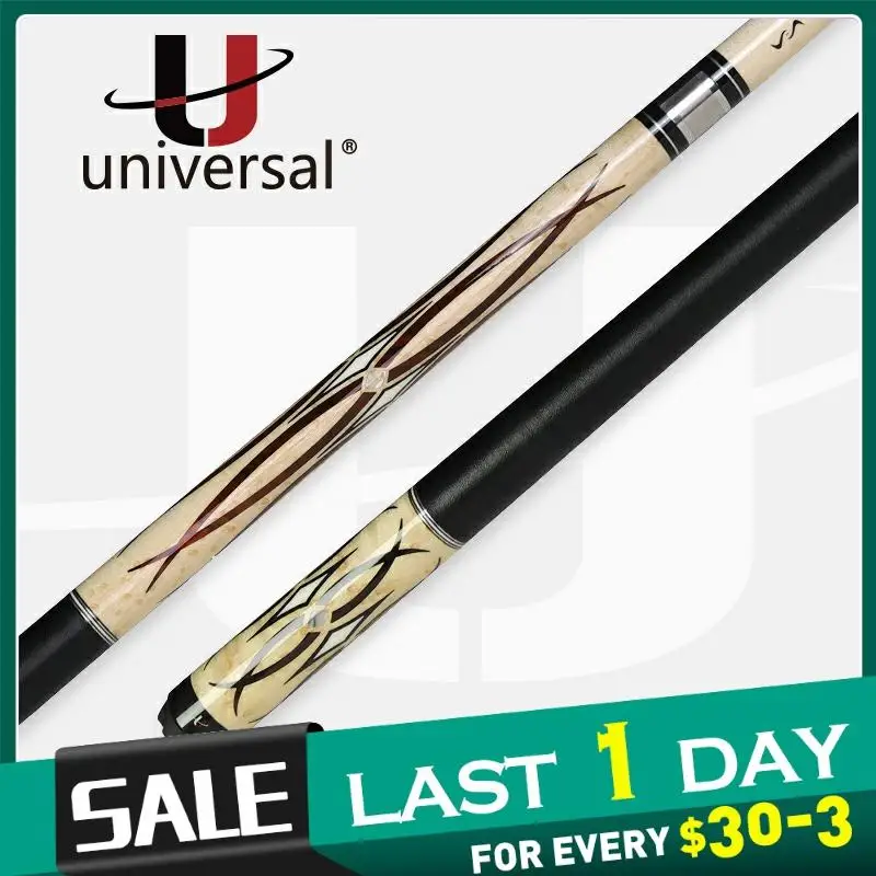 

Universal Billiard UN111-3 Pool Cue Stick 12.9mm Kamui Tip Technology Shaft Professional Handmade Billard Kit for Athletes