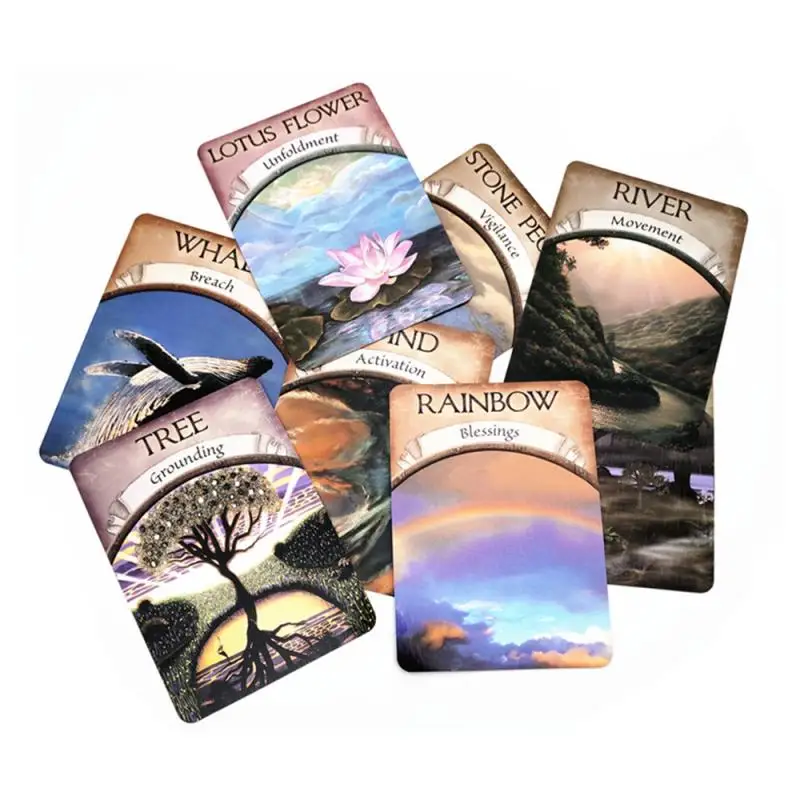 Oracle Cards Earth Magic: read Fate Tarot карточная игра для личного использования настольная игра 48-Card