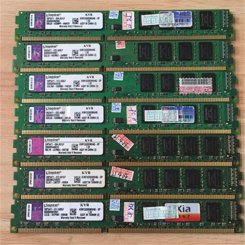 Оперативная память Kingston для AMD и Intel б/у модуль оперативной памяти ddr3 4 Гб 1333 МГц S
