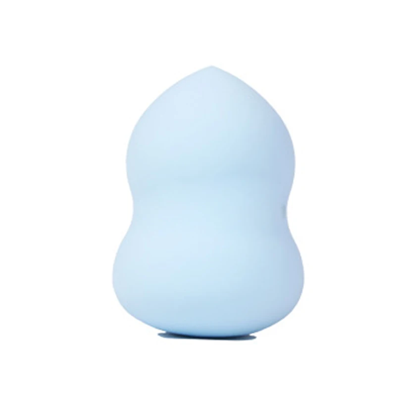 4.2*6cm Gourd Shaped Makeup Sponge Powder Puff Three-Dimensional Latex Powder Puff Makeup Beauty Tools Cosmetic Puff Colors Tool - Цвет: BLUE
