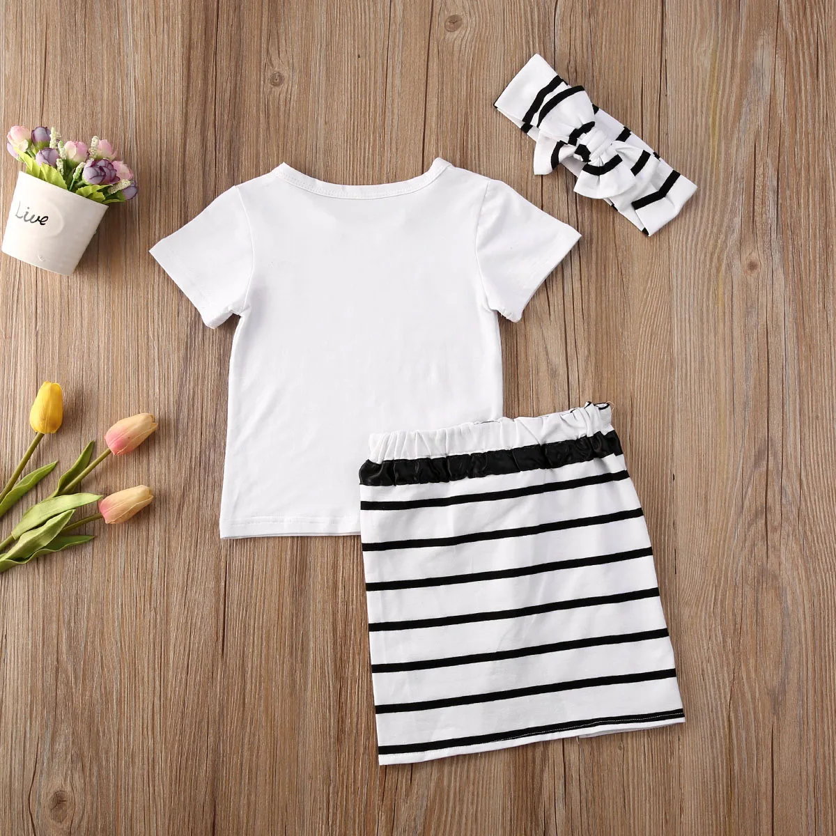 2020 модная одежда для маленьких девочек комплекты детской одежды топ и мини-юбка в