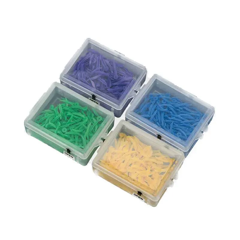 Одноразовый стоматологический пластиковый клин с отверстием 100 шт.|Отбеливание