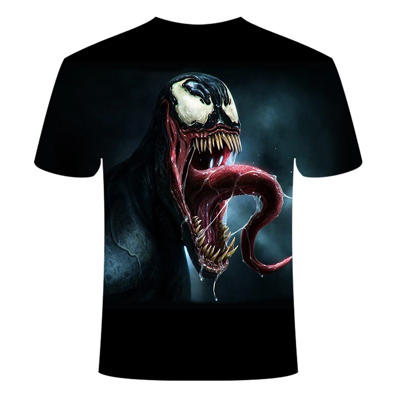 New Men/women T Shirts Venom Compression Shirt 3D Printed Summer Short Sleeve avenger sweatshirt gym hiphop large size 6XL