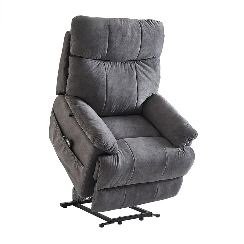 

Large Power Lift Recliner Chair for Elderly 8 Points Massage and Heat ,remote control. Heavy Duty, soft fabric overstuffed