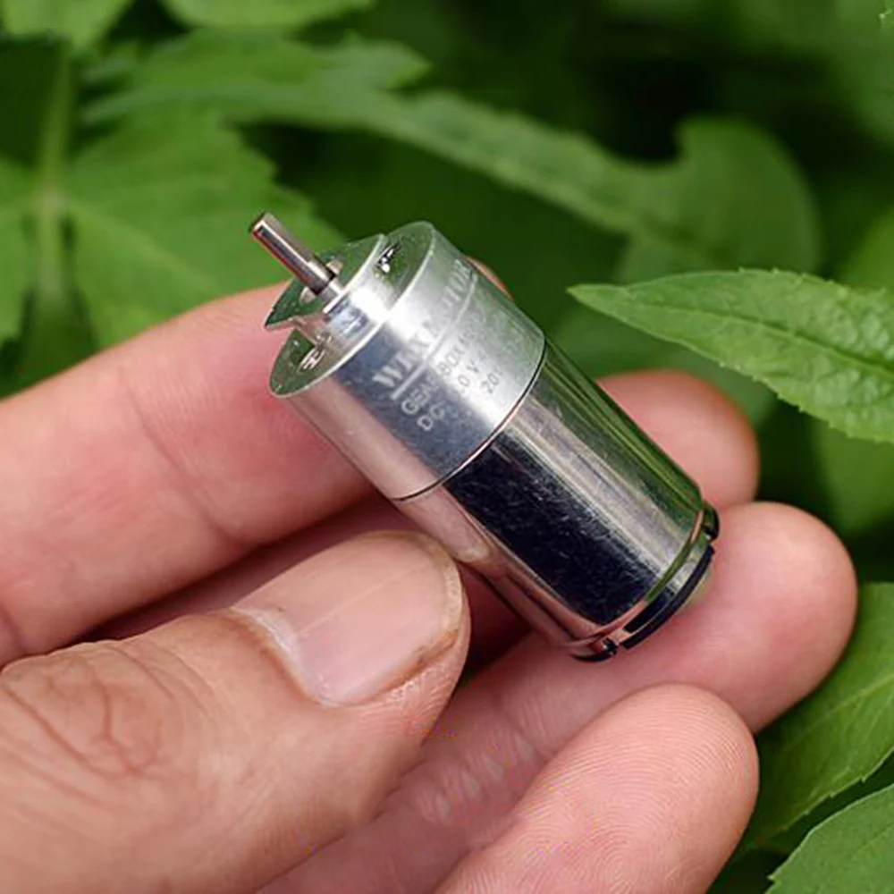 Мини полностью металлическая коробка передач, редукторный двигатель с полой чашкой редуктор Мотор ZGA16R большой крутящий момент DC 3V-6V 94RPM немой без сердечника редуктор двигателя