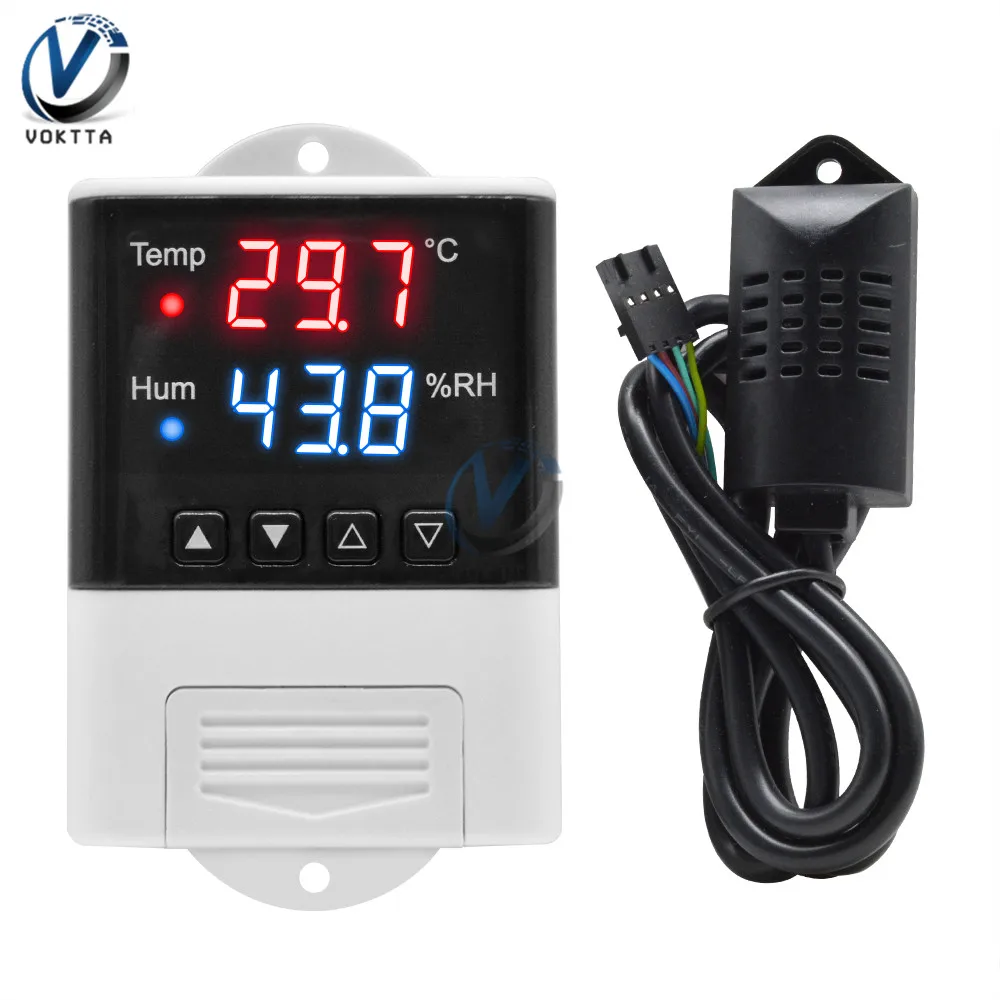 DTC3200 Thermostat Temperature Controller Heating Cooling Sensor AC 110V 220V Electronic Digital Microcomputer Thermoregulator |