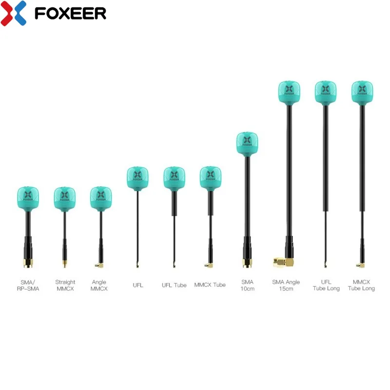 2 шт. Foxeer Lollipop 4 Lollipop Plus Omni 5,75G дБи Мини-Антенна RHCP LHCP SMA MMCX прямая RHCP UFL для дрона RC FPV