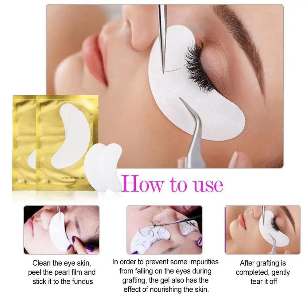 50 пар патчи для наращивания ресниц | Красота и здоровье