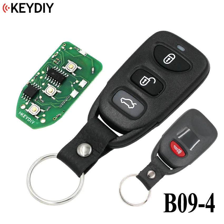 Оригинальный 3 + 1 кнопки Универсальный KEYDIY B09-3 пульт дистанционного управления