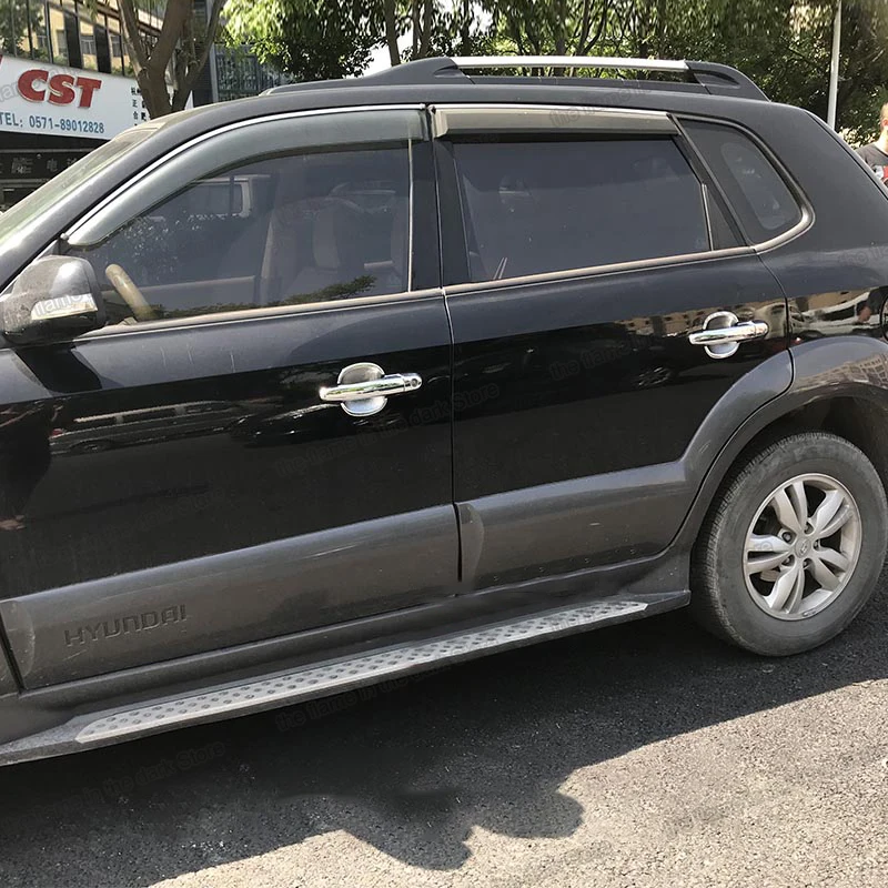 Lsrtw2017 Abs Car Door Handle Bowl Cover Trims for Hyundai Tucson 2006 2007 2008 2009 2010 2011 2012 2013 Accessories | Автомобили и