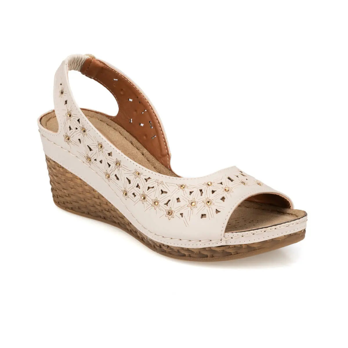 FLO/Женские сандалии Женские песочного цвета Дышащие удобные шлепанцы Летняя