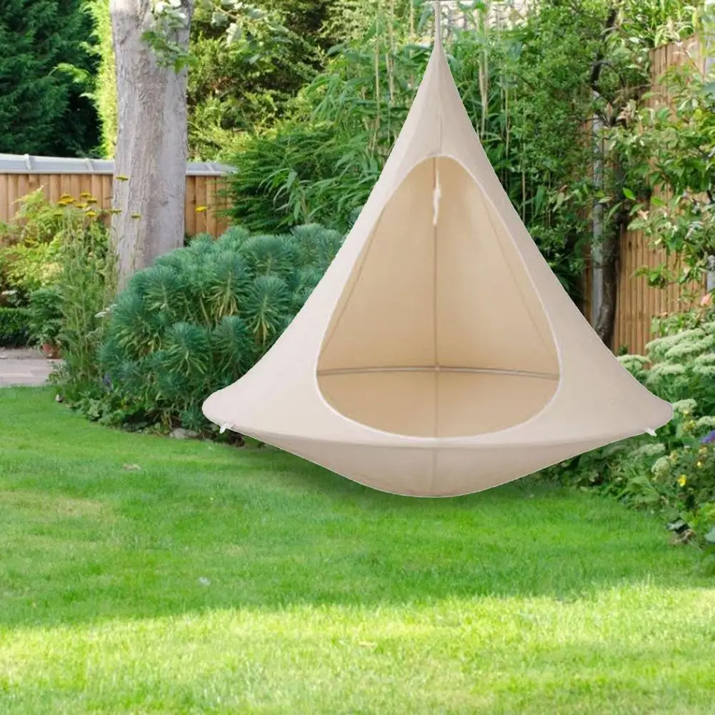 Billig UFO Form Tipi Baum Hängen Seidenraupe Schaukel Stuhl Für Kinder & Erwachsene Indoor Outdoor Hängematte Möbel Zelt Hamaca Terrasse