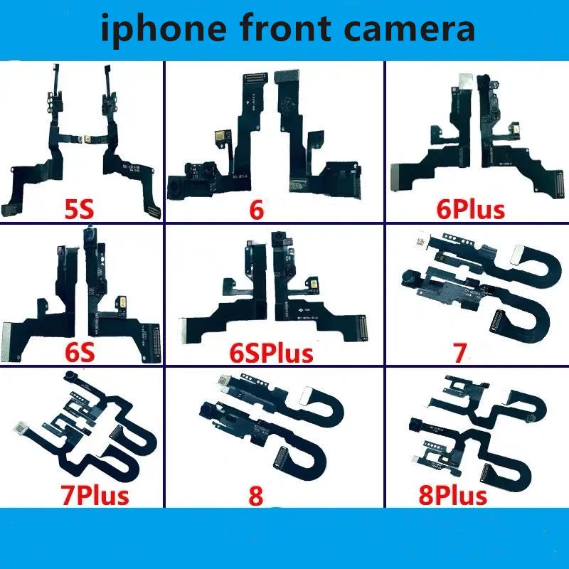 Передняя камера iPhoneSmall для 6 6s Plus 5S 7 8 PLus датчик приближения справа гибкий