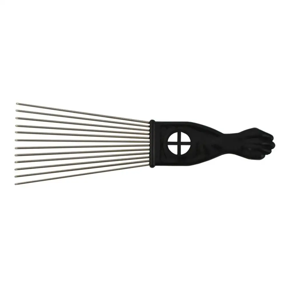 

Steel Needle Hair Comb Fan Comb Special Comb For Haircutting And Hairdressing Men'S Hairdressing Comb