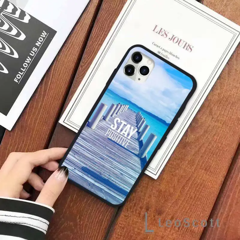 

Travel mountain sea beach quotes Phone Case for iPhone 11 12 pro XS MAX 8 7 6 6S Plus X 5S SE 2020 XR Soft silicone