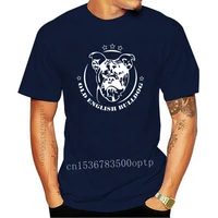 new 2021 men t shirt fashion o neck summer style homme hot sale 100 cotton old english bulldog dog customize tee shirts