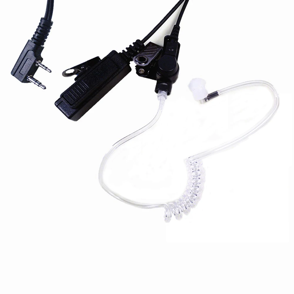 10 шт. гарнитура для охраны наушник PTT микрофон Kenwood радио TK 3173 3200 3202L 3201 3202 3206 3207