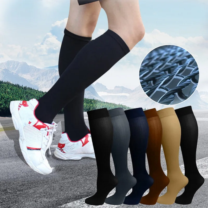 SFIT Chaussette, футбольные мужские носки, компрессионные чулки для бега, баскетбола, велоспорта, Стрейчевые хлопковые спортивные носки для улицы