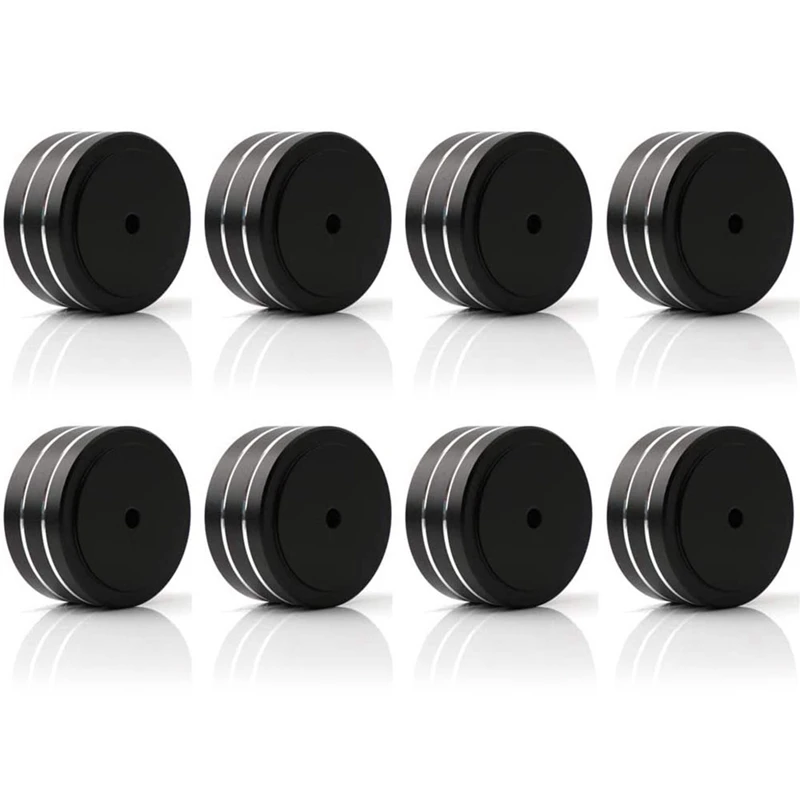 

8Pcs 40X20mm Aluminum Hifi AMP Speaker Isolation Stand Turntable DAC Feet Pad