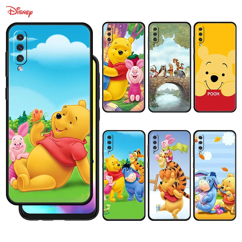 

Disney Winnie the Pooh Case For Samsung Galaxy A90 5G A80 A70 A30 A50 A40 A10 A30s A20e A20s A10s Silicon Protective guscio