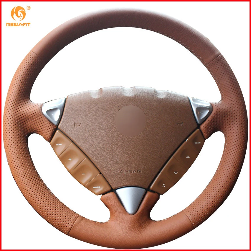 MEWANT коричневые аксессуары из натуральной кожи для Porsche Cayenne 2007-2010 запчасти