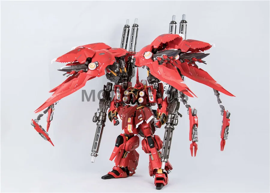 Модели вентиляторов AnaheimFactoryModels MB metalbuild 1/100 кшатриев красная версия аниме Gundam Unicorn фигурку робот игрушка