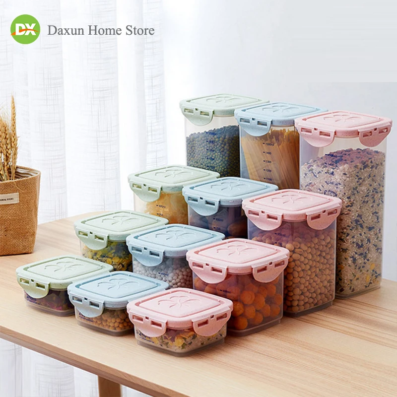 Контейнер для хранения еды герметичные пластиковые контейнеры запечатанные