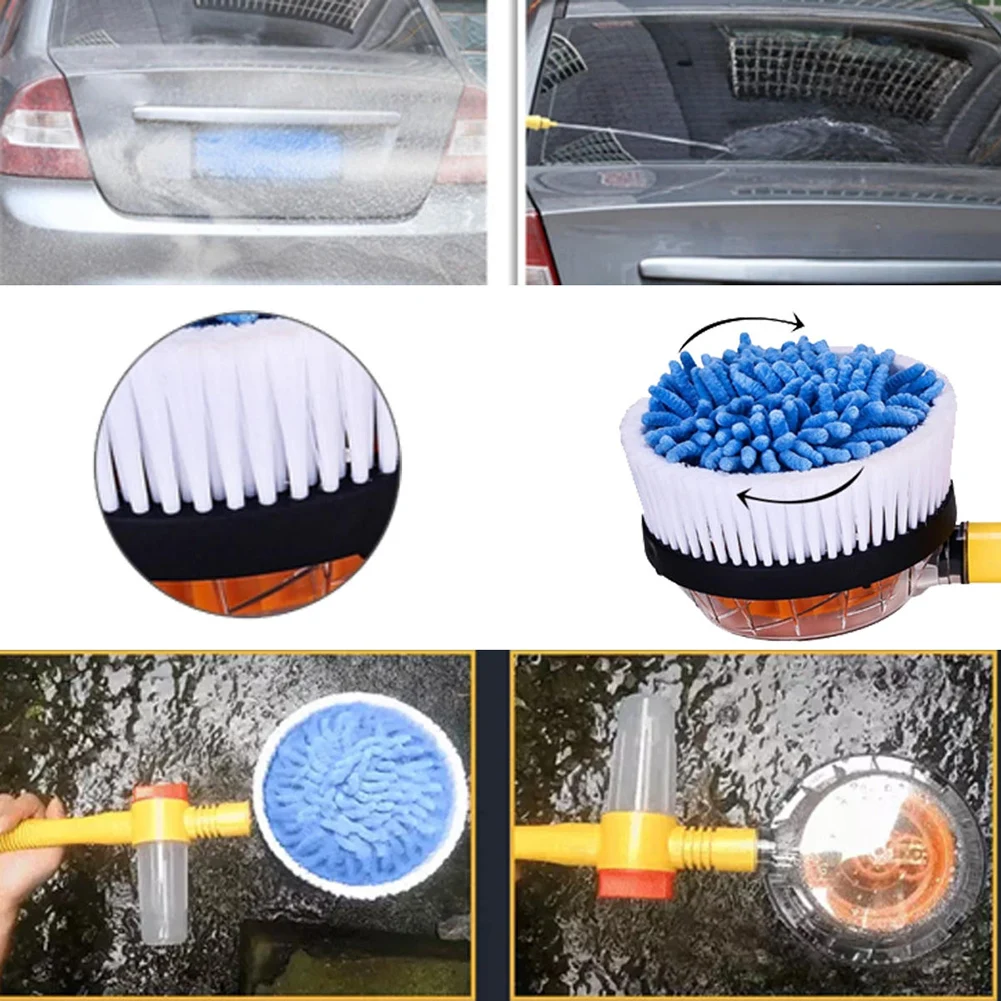 

Auto Care Tool Rotating Wash Brush Car Vehicle Care Washing Cleaner Set