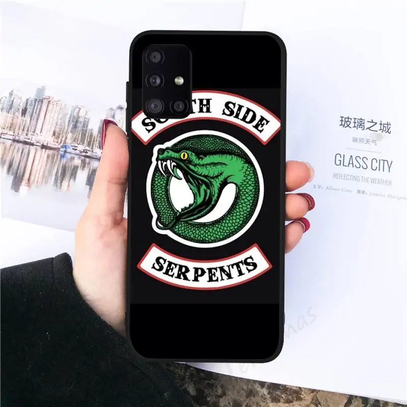 

American Riverdale Southside Serpent Phone Case For Samsung galaxy S 21 20 10 8 A 51 71 50 21s 70 40 20 20e note 10 plus Ultra