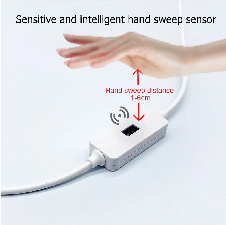 upgraded hand sweep led light strip white light strip usb waterproof motion sensor cabinet strip closet kitchen led strip free global shipping