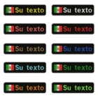 Мексиканский Флаг Мексики, 10x см, вышивка, индивидуальное название, значок в строчку, нашивки с надписью