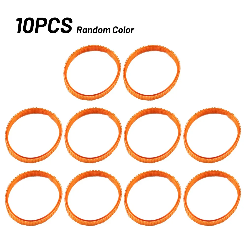 

10pcs Belt 218mm*9.6mm 4 Peaks Color Random Durable Planer Belt Practical