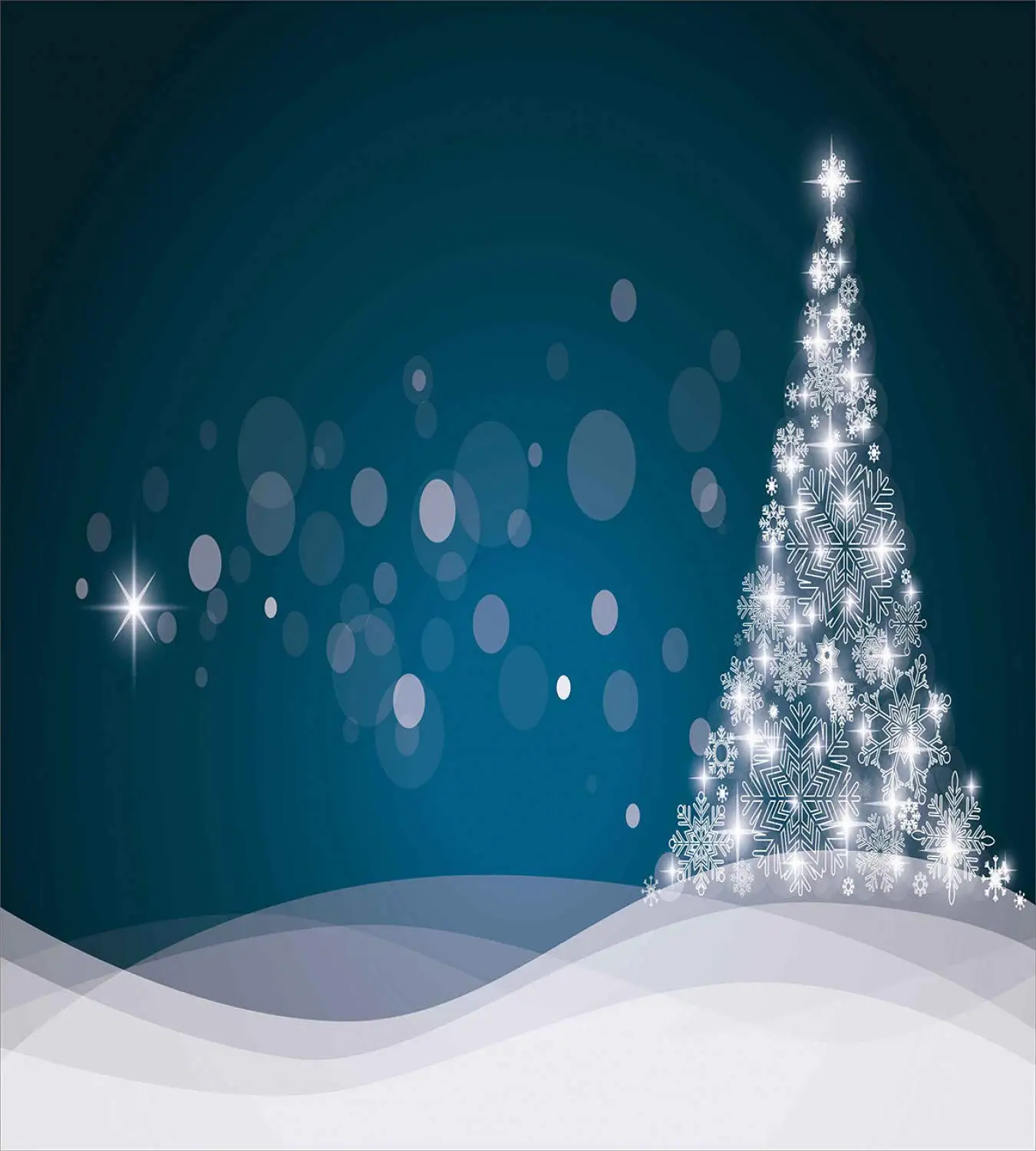 Рождественский набор пододеяльников для пуховых одеял фантазия фон абстрактная