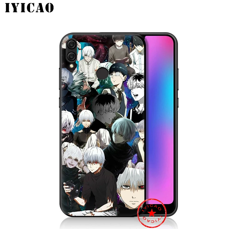 IYICAO одежда с надписью Tokyo Ghoul мягкий чехол для huawei Honor 20 10 9X9 8C 8X8 7X 7C 7A 6A Nova 5i 4 3i 2 2i Lite