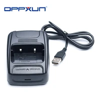 OPPXUN USB Desktop Charger for Baofeng BF-888S BF-777S BF-666S BAOFENG BF888S BF777S BF666S