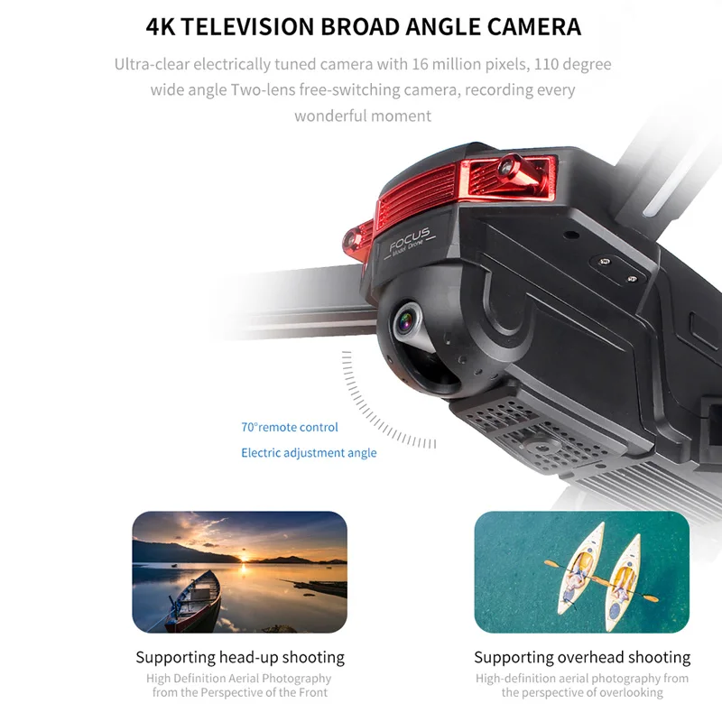 LAUMOX W11 gps Дрон с 5G wifi FPV 4 K/720 P двойная камера бесщеточный двигатель оптический