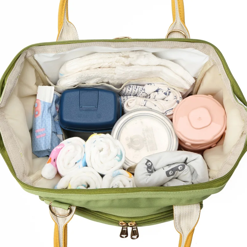 

30*27*18CM Nappy Mommy Bag Fashion Mini Dry Wet Separation Portable Diaper Bag Outdoor Travel Backpack Handbag Baby Bags For Mom