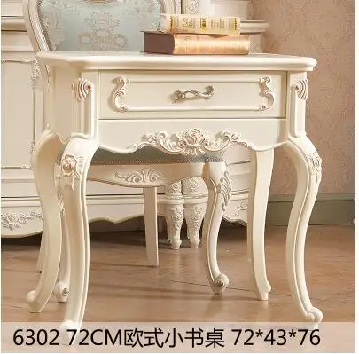 

European style manicure desk garden desk French desk modern simple student desk cabinet solid wood computer desk desk