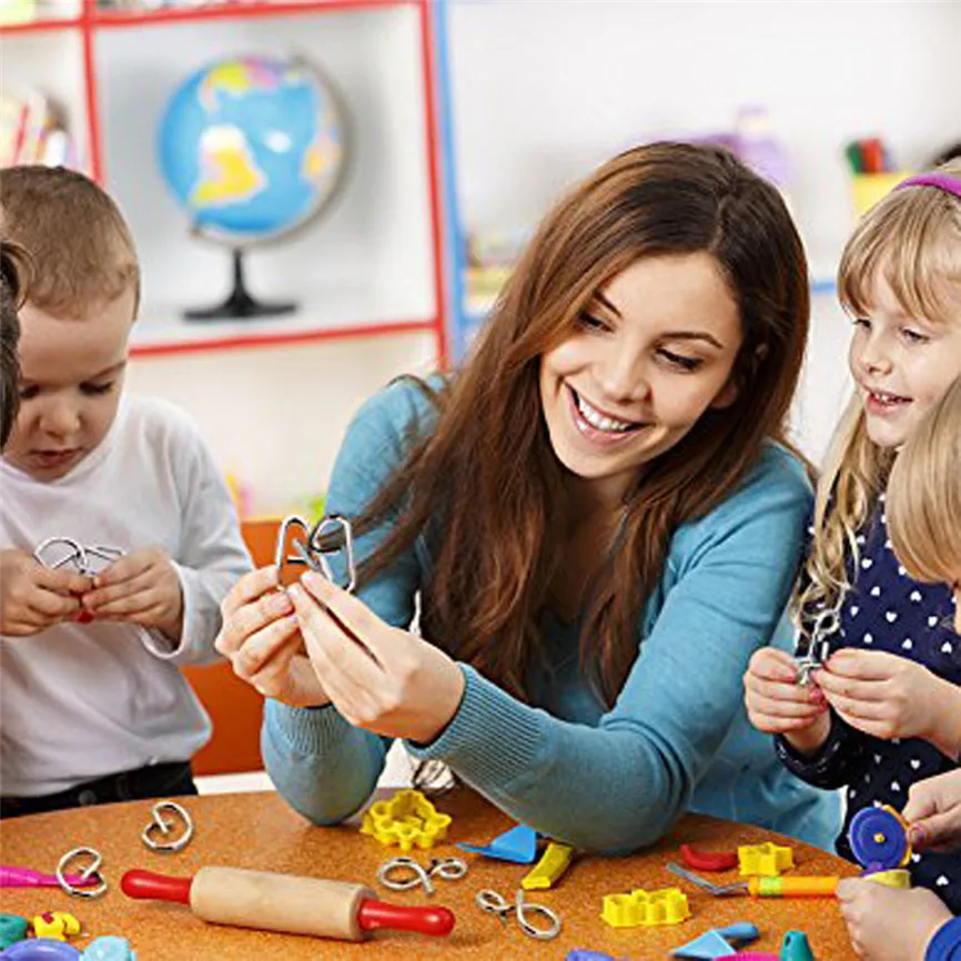 Головоломки игры Дерево для детей 100 деревянный скрэббл игрушки плитки черные