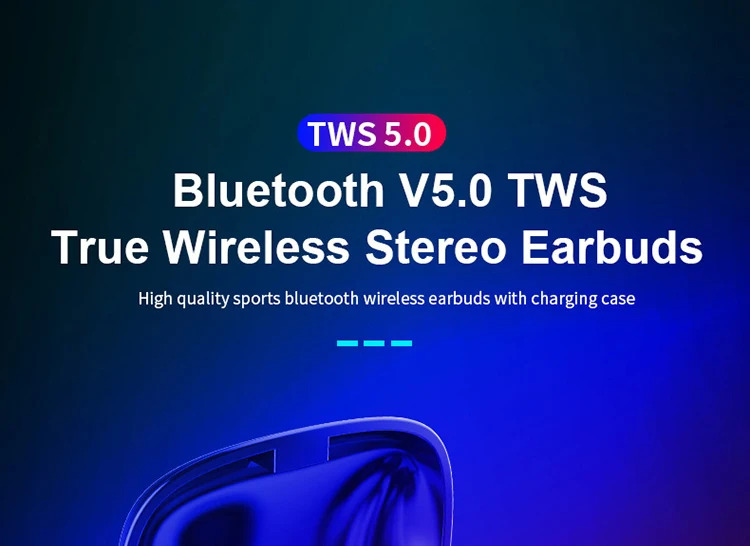 Новинка Bluetooth 5,0 наушники 3D Hi-Fi стерео наушники гарнитура с микрофоном зарядная коробка Громкая связь звонки беспроводные наушники