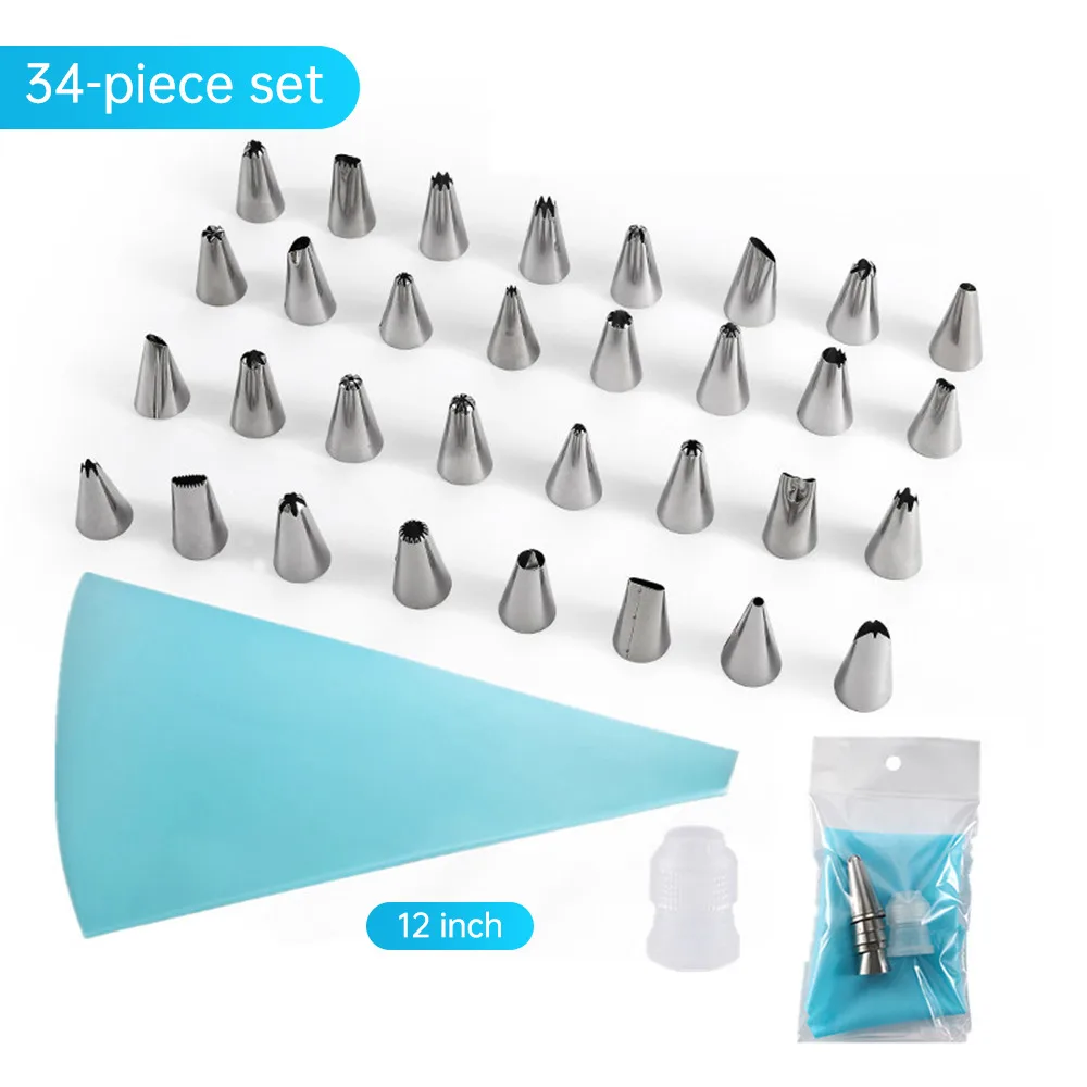 Кухня гаджеты отсадочный мешок насадка комплект с изображением торта рукав для