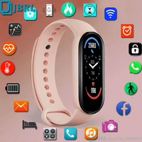new m6 smart watch women men smartwatch electronics smart clock for android ios fitness tracker sport smart watch hours