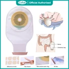 Cofoe 10 ШТ Цельная система Мешок стомы Сливная сумка для колостомы Чехол Остомы Стома Мешок бежевого размера 60 мм Экономичный Дренажный клапан Колостомы Сумки Сливной чехол Stoma Ostomy